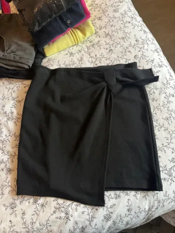 Jupe fille porte feuille