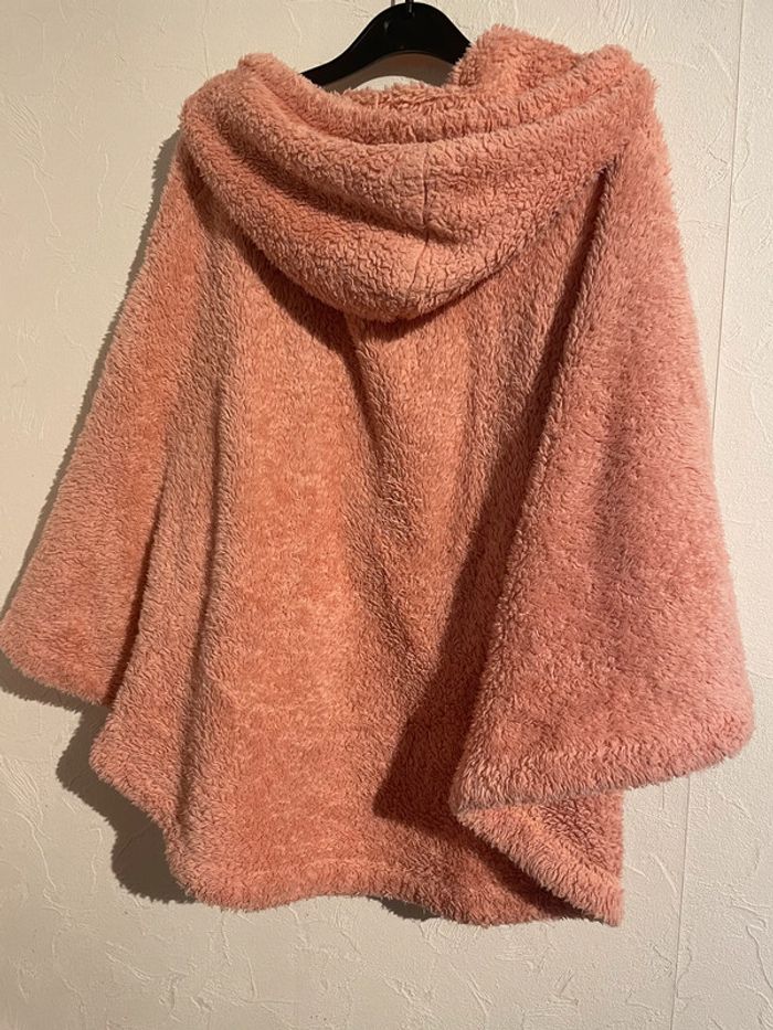 poncho rose en pilou - photo numéro 8