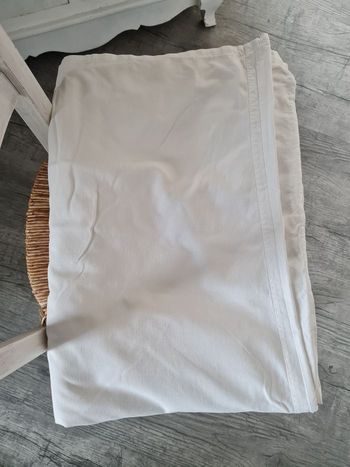 Housse de couette blanche