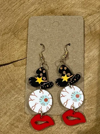 Boucle d’oreille Halloween