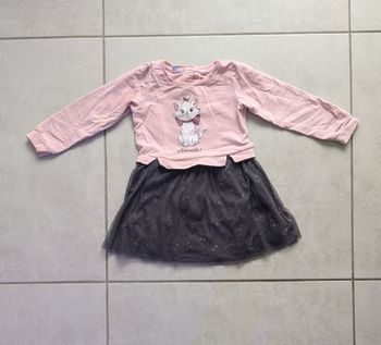 Robe manches longues Marie des Aristochats - 3 ans