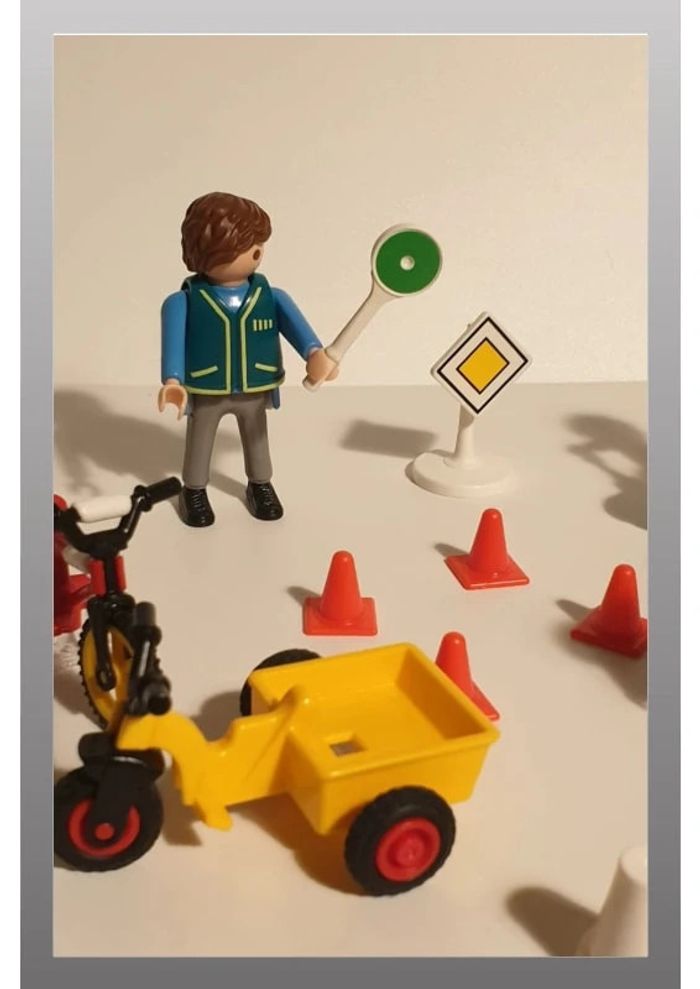 5571 enfants et agents de sécurité routière playmobil - photo numéro 3