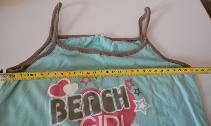 Chemise de nuit, robe d'été, de plage ou autre . 12 ans . Coton . Très bon état. - photo numéro 8