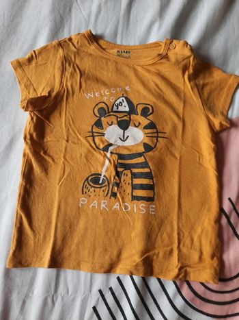 Tee-shirt tigre Kiabi 36M