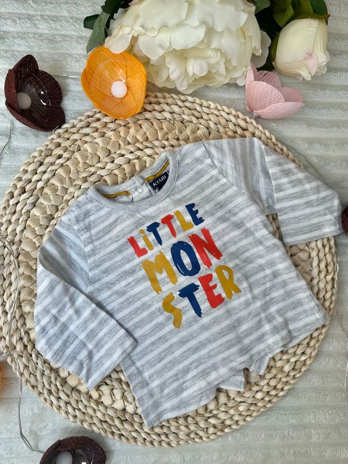 Teeshirt manches longues Kiabi 3 mois