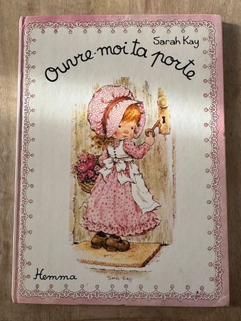 Livre ancien vintage Ouvre-moi ta porte Sarah Kay Hemma collection petits secrets