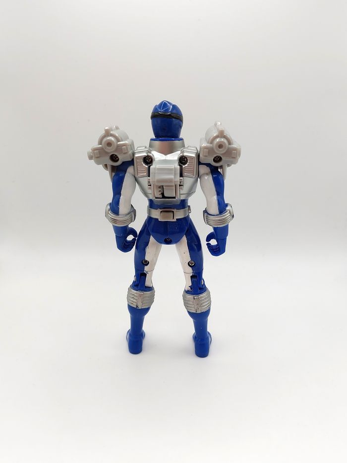 Figurine Bandai POWER RANGERS bleu 2006 14 cm Vintage - photo numéro 2