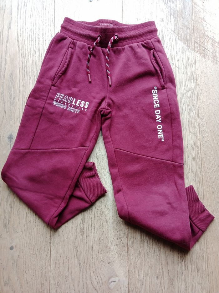 Survêtement enfant 6 ans Primark – jogging bordeaux