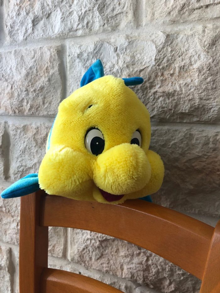Peluche Polochon Disney vintage 1993 - La petite sirène - très bon état - photo numéro 2