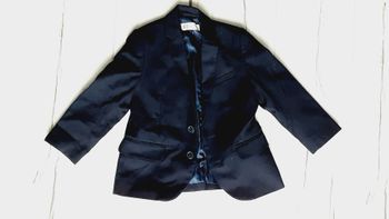 Vêtement garçon veste de costume bleu marine H&M 4 ans