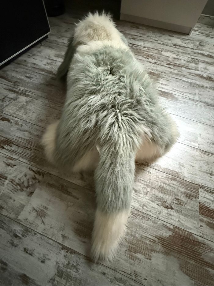 Chien peluche 90cm bobtail - photo numéro 5