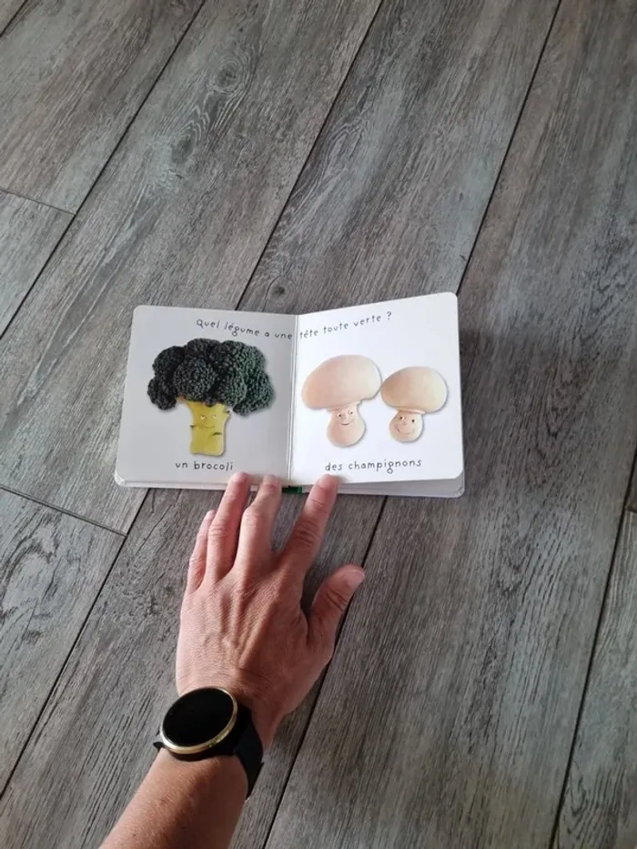 Livre l'imagerie des bébés : les légumes - photo numéro 9