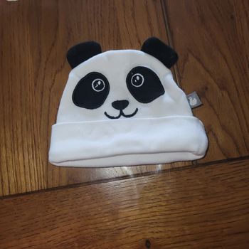 Bonnet panda naissance