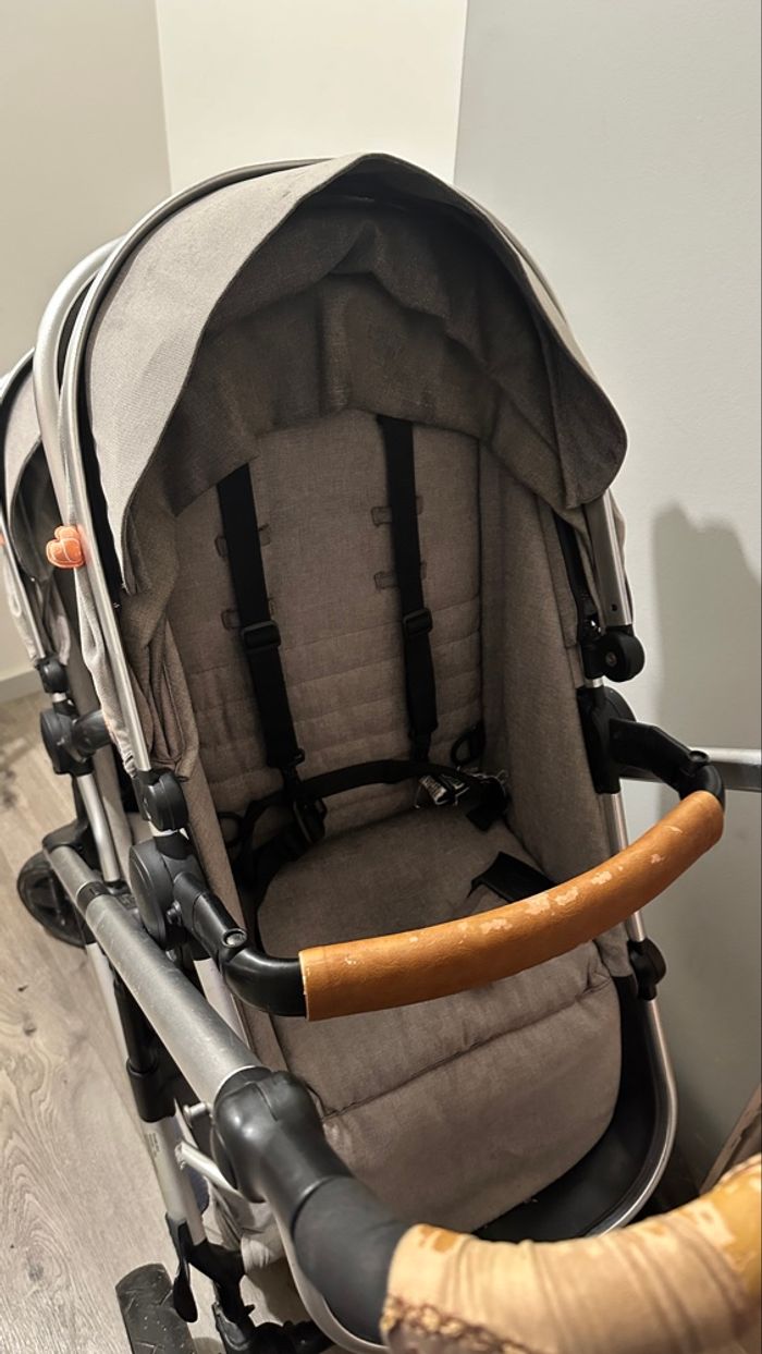 Poussette double jumeau - photo numéro 3