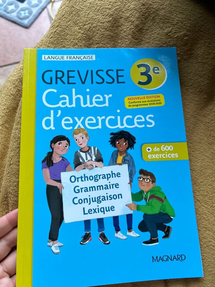 Cahier de vacances 3eme