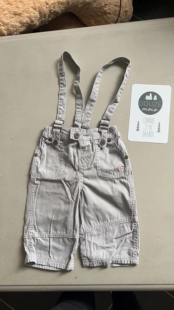 Pantalon bretelles amovibles