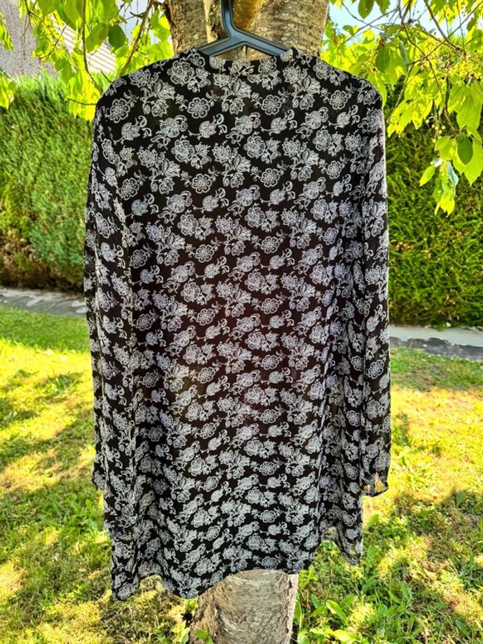 Robe légère noire || Mango || taille M - photo numéro 5