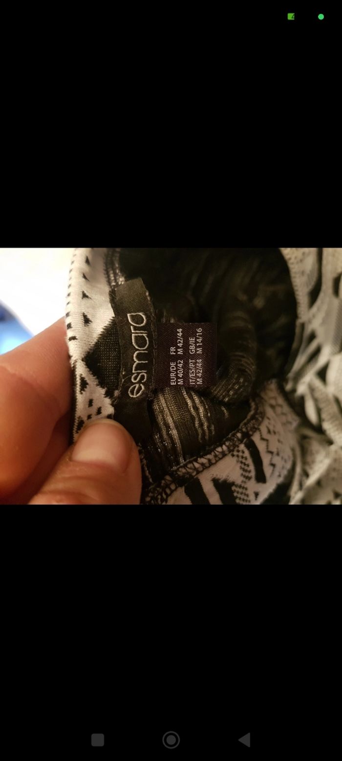 Pull noir et blanc - Esmara - T42/44 - photo numéro 3