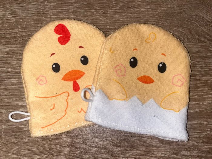 Duo gant de toilette