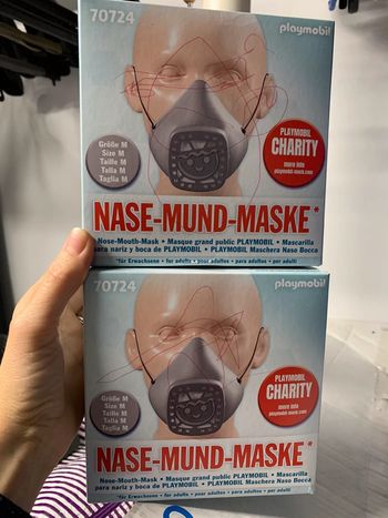 Lot de 2 masques playmobil