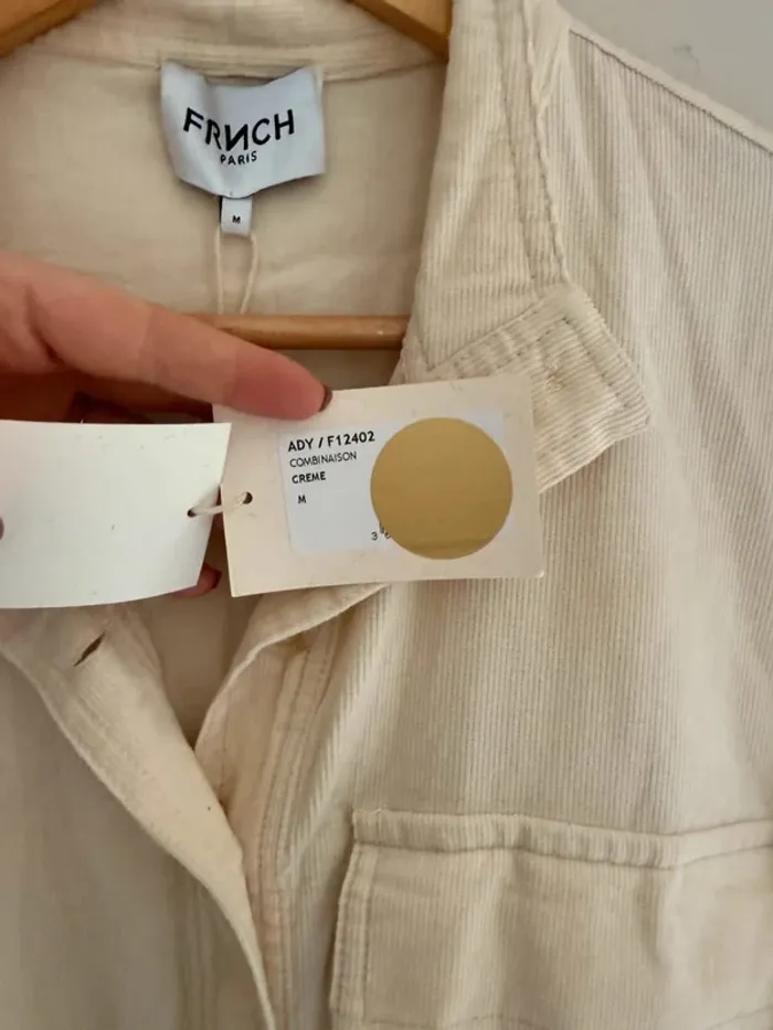Combinaison velours beige - photo numéro 5
