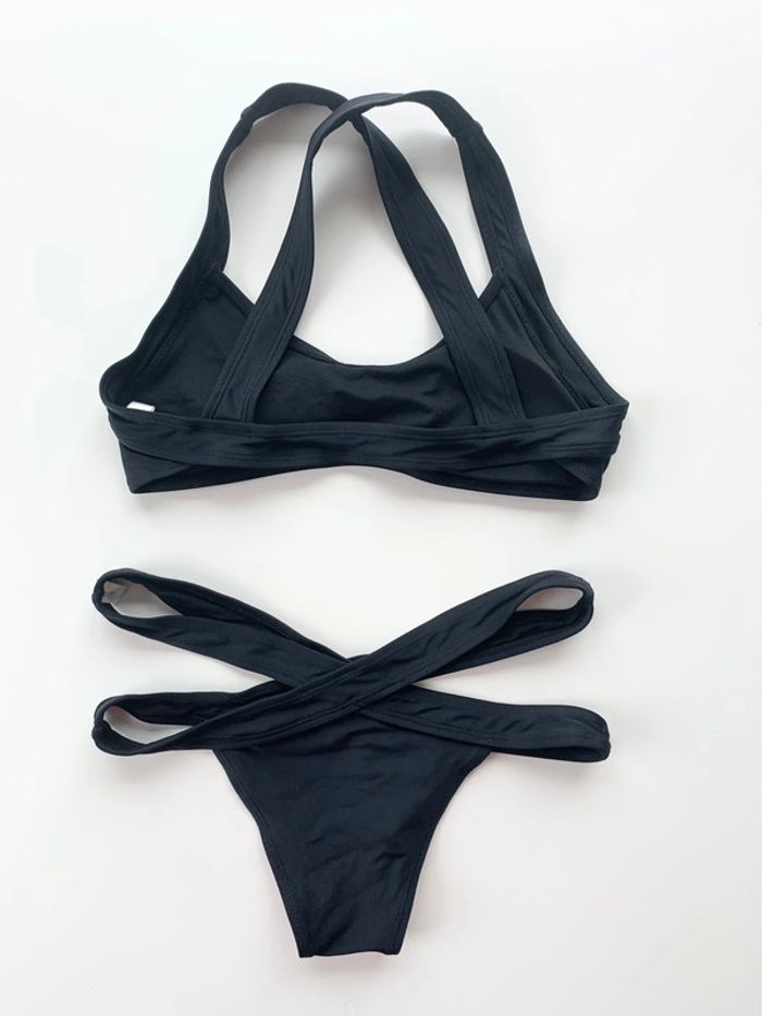 Maillot de bain 👙 deux pièces noir - photo numéro 2