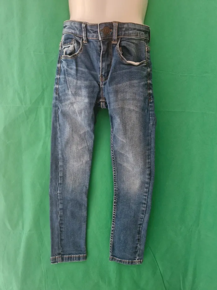 Pantalon jean skinny 7 ans 120-125 cm Kiabi