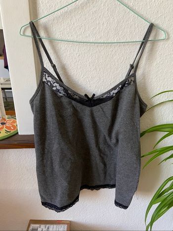 Débardeur de pyjama gris