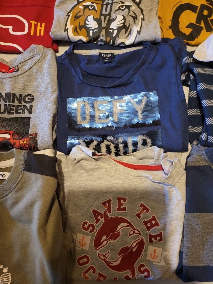 Lot de 12  t-shirts ML 4 ans garçons - photo numéro 5