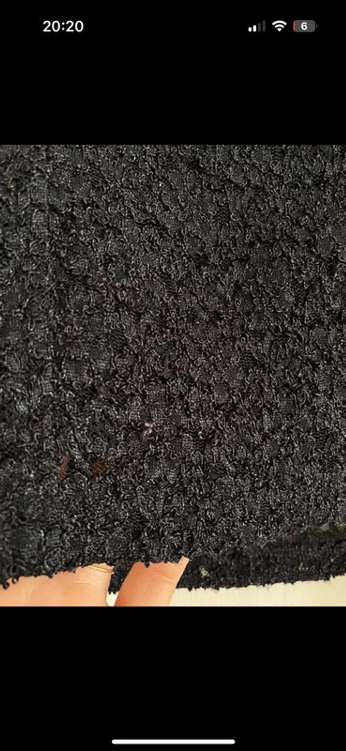 Haut noir dentelle - photo numéro 2