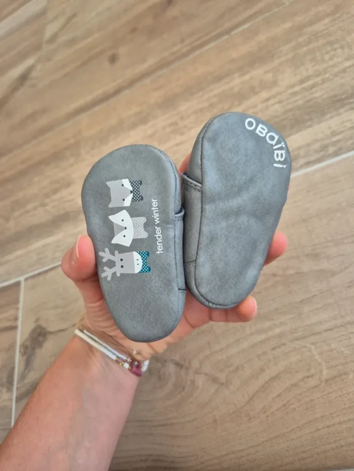 Chaussures bébé 1/6 mois - photo numéro 3