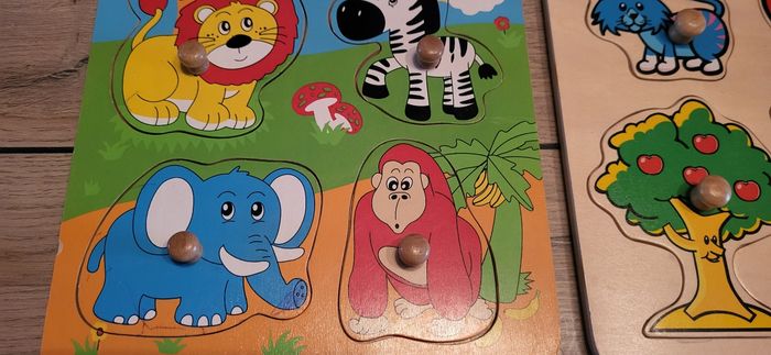 Lot de jeux en bois - photo numéro 2