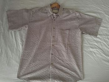 Chemise homme CHATTAWAK marron taille XL