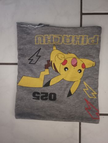 Cache cou pokémon gris