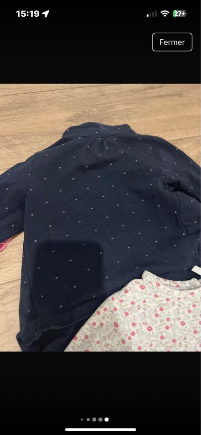 Lots de t-shirt manches longues plus pull