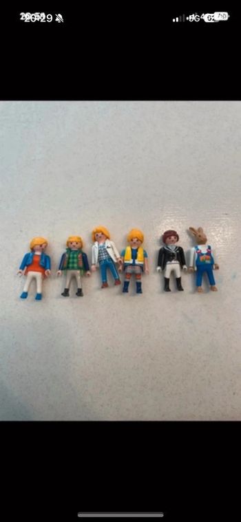 Lot personnages Playmobil