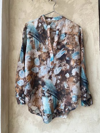 Blouse à motifs fleuri Gee Roey M/L