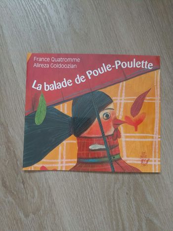 Livre la balade de poule-poulette