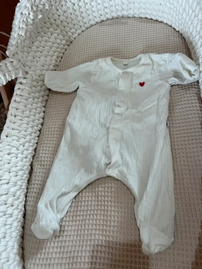 Bodyjama bodie/pyjama 2en1 petit bateau 1m - photo numéro 2