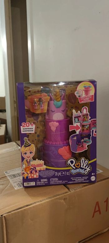 Coffret anniversaire Polly pocket neuf 4 ans