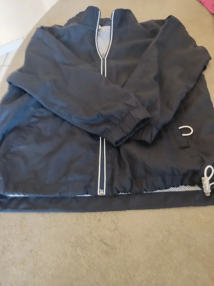 Veste survêtement marine légère 10 ans