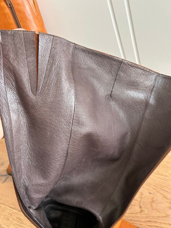 Bottes hautes cuir Billi Bi - photo numéro 5