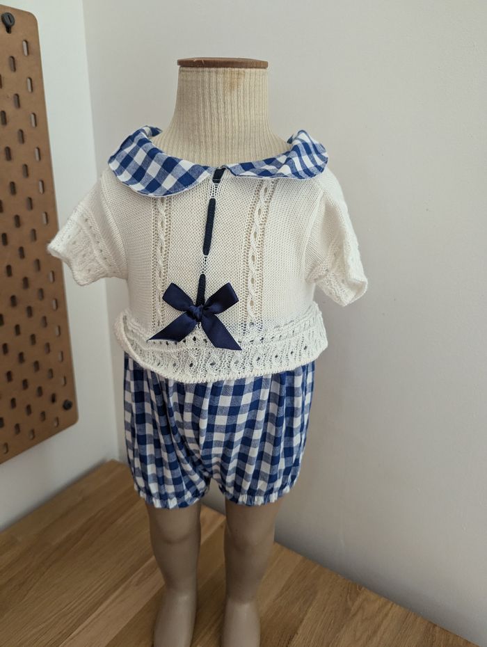 Combinaison short 6 mois
