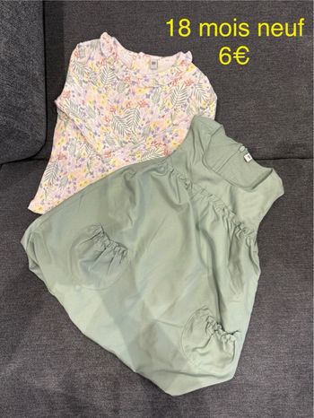 Tenue neuve 18 mois