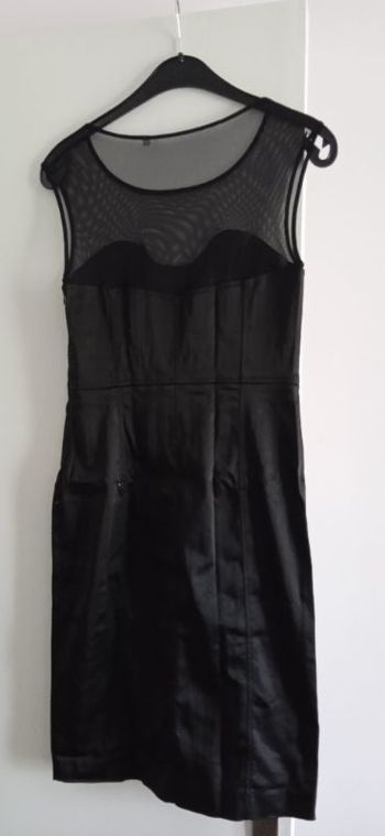 Robe de soirée noire t.38