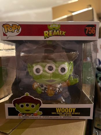 Funko Pop Alien Woody Jumbo - Toy Story