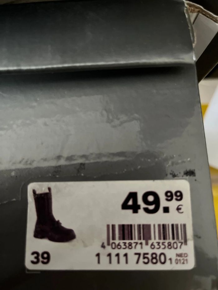 Bottines noires oxmox 39 - photo numéro 5