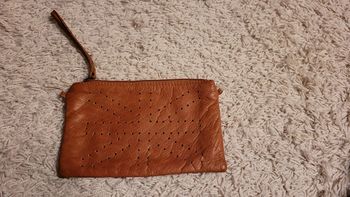 Pochette de sac en cuir neuve