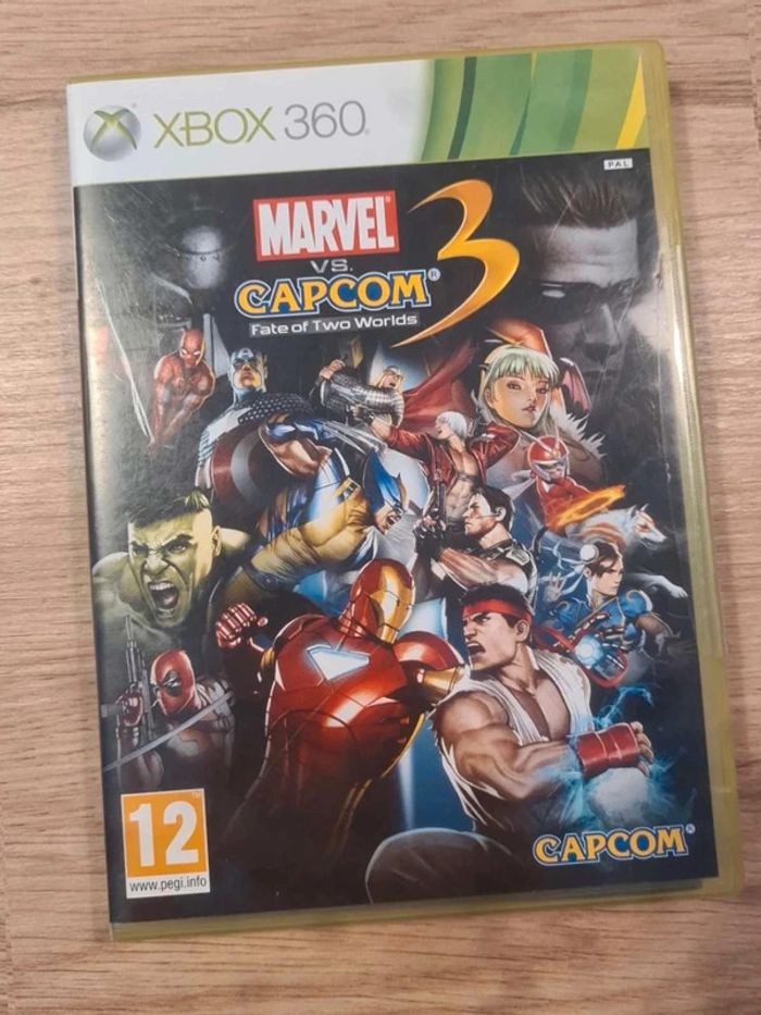 Marvel vs capcom 3 xbox 360