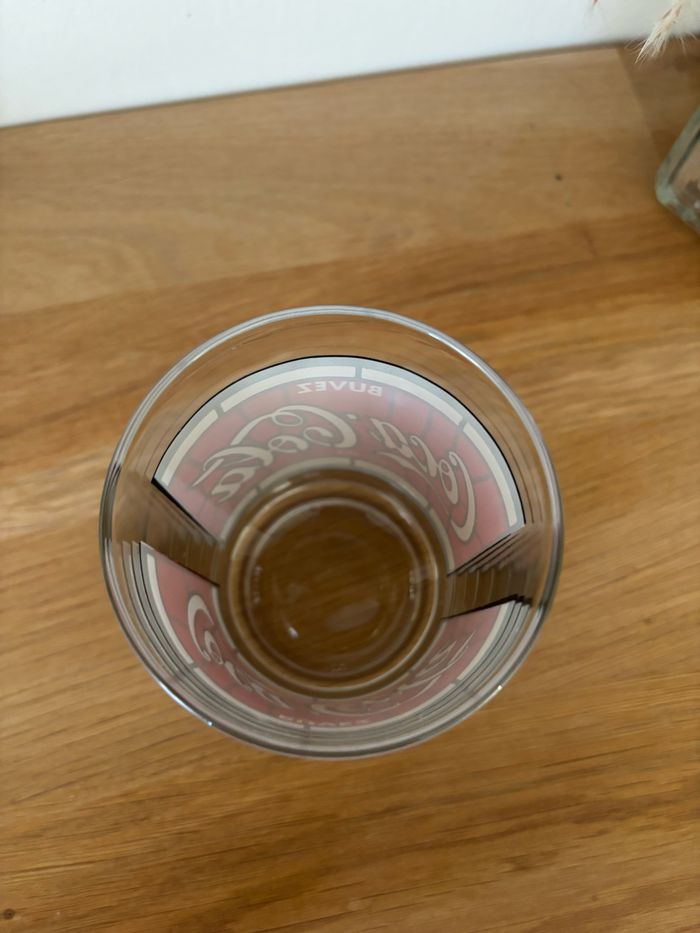 Verre vintage « Buvez Coca Cola » - photo numéro 3